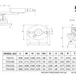 3 WAY TILTING & SWIVELING MACHINE VICE