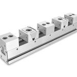 MULTIGRIP MACHINE VICE WITH SERRETED SLIDEWAYS