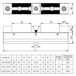 MULTIGRIP MACHINE VICE WITH SERRETED SLIDEWAYS