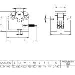 SELF CENTERING SHAFT VICE
