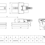 PRECISION TWO PIECE MODULAR MACHINE VICE