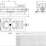 LOCK DOWN JAW MACHINE VICE