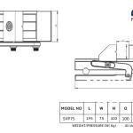 PRECISION TOOL MAKER`S SINE VICE (PIN OPERATED)