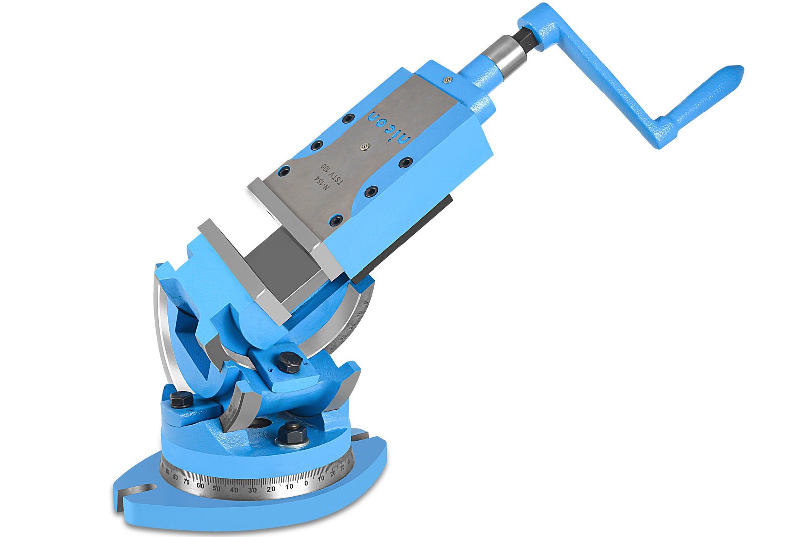 3 WAY TILTING & SWIVELING MACHINE VICE