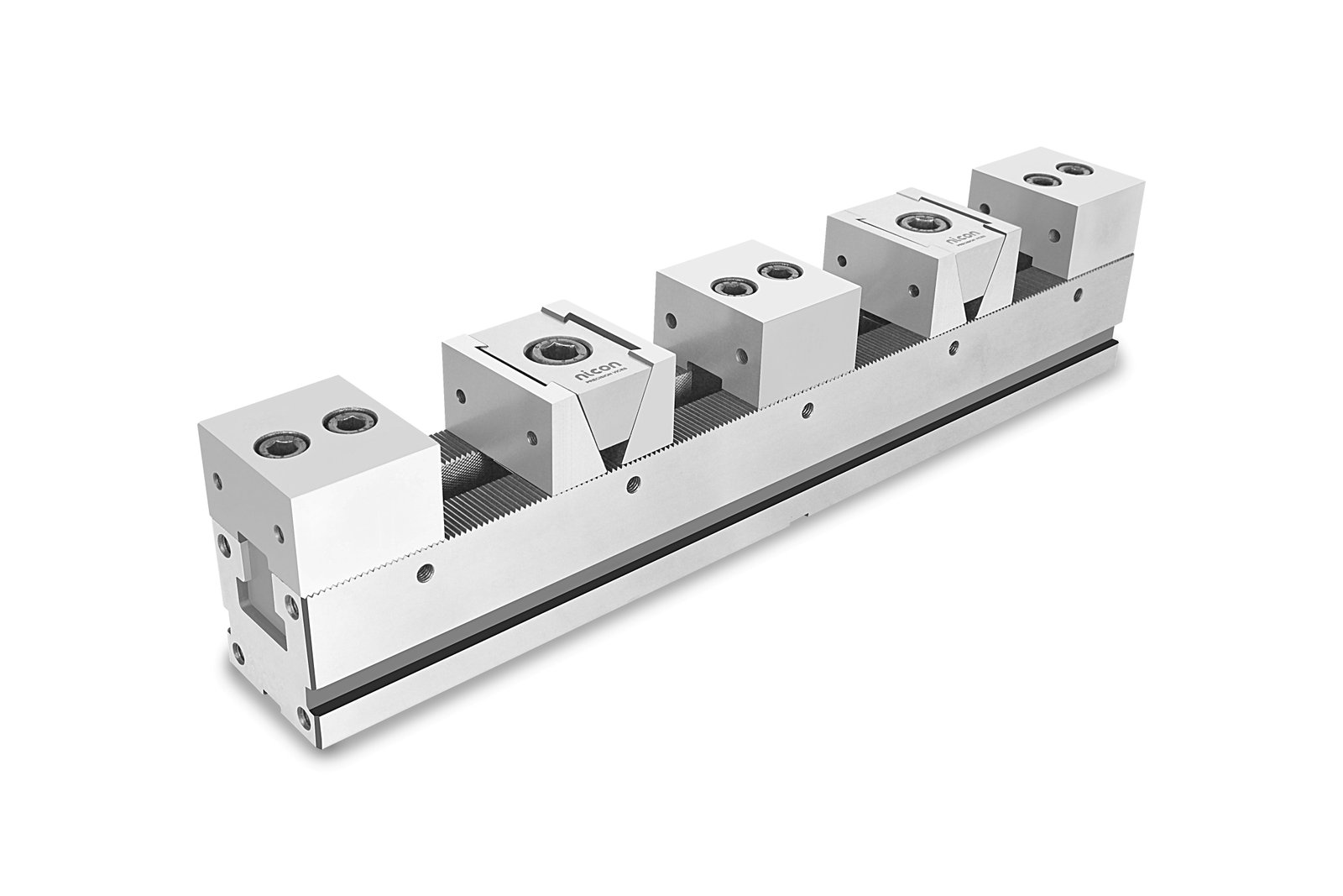MULTIGRIP MACHINE VICE WITH SERRETED SLIDEWAYS